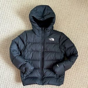 The Northface Kids Moondoggy Water repellant 550 fill Down Jacket size 7/8